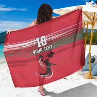 Hungary Basketball Custom Sarong Come On Magyars Grunge Style - Wonder Print Shop