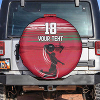 Hungary Basketball Custom Spare Tire Cover Come On Magyars Grunge Style - Wonder Print Shop