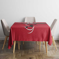 Hungary Basketball Custom Tablecloth Come On Magyars Grunge Style - Wonder Print Shop