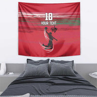 Hungary Basketball Custom Tapestry Come On Magyars Grunge Style - Wonder Print Shop