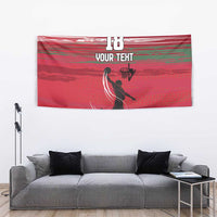 Hungary Basketball Custom Tapestry Come On Magyars Grunge Style - Wonder Print Shop