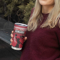 Hungary Basketball Custom Tumbler Cup Come On Magyars Grunge Style - Wonder Print Shop