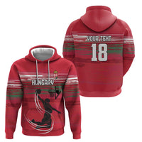 Hungary Basketball Custom Zip Hoodie Come On Magyars Grunge Style - Wonder Print Shop