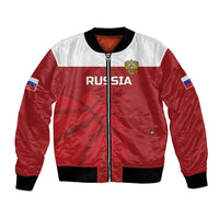 Russia Basketball Custom Bomber Jacket Go Champion - Wonder Print Shop