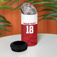 Russia Basketball Custom 4 in 1 Can Cooler Tumbler Go Champion - Wonder Print Shop