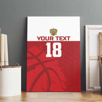 Russia Basketball Custom Canvas Wall Art Go Champion - Wonder Print Shop