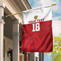 Russia Basketball Custom Garden Flag Go Champion - Wonder Print Shop