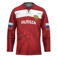 Russia Basketball Custom Hockey Jersey Go Champion - Wonder Print Shop