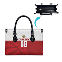 Russia Basketball Custom Leather Bag Go Champion - Wonder Print Shop