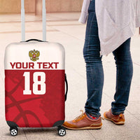 Russia Basketball Custom Luggage Cover Go Champion - Wonder Print Shop