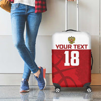 Russia Basketball Custom Luggage Cover Go Champion - Wonder Print Shop
