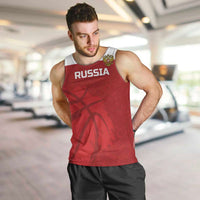 Russia Basketball Custom Men Tank Top Go Champion - Wonder Print Shop