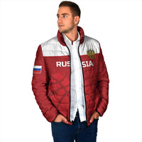Russia Basketball Custom Padded Jacket Go Champion - Wonder Print Shop