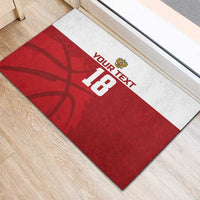 Russia Basketball Custom Rubber Doormat Go Champion - Wonder Print Shop