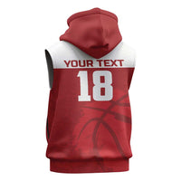 Russia Basketball Custom Sleeveless Zip Hoodie Go Champion - Wonder Print Shop