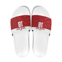 Russia Basketball Custom Slide Sandals Go Champion - Wonder Print Shop