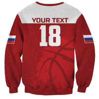 Russia Basketball Custom Sweatshirt Go Champion - Wonder Print Shop