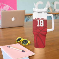 Russia Basketball Custom Tumbler With Handle Go Champion - Wonder Print Shop