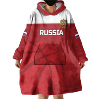 Russia Basketball Custom Wearable Blanket Hoodie Go Champion - Wonder Print Shop