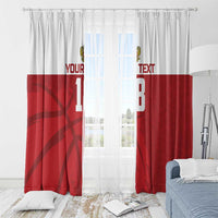 Russia Basketball Custom Window Curtain Go Champion - Wonder Print Shop