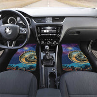 Czech Republic Astronomical Clock Car Mats Zodiac Signs In Space - Wonder Print Shop