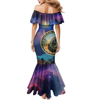 Czech Republic Astronomical Clock Mermaid Dress Zodiac Signs In Space - Wonder Print Shop