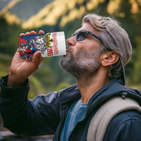 Personalized Czech Republic Restoration Day 4 in 1 Can Cooler Tumbler Double-Tailed Lion Truth Prevails - Wonder Print Shop