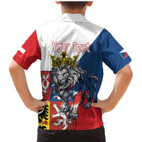 Personalized Czech Republic Restoration Day Family Matching Mermaid Dress and Hawaiian Shirt Double-Tailed Lion Truth Prevails - Wonder Print Shop