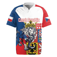 Personalized Czech Republic Restoration Day Rugby Jersey Double-Tailed Lion Truth Prevails - Wonder Print Shop