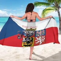 Personalized Czech Republic Restoration Day Sarong Double-Tailed Lion Truth Prevails - Wonder Print Shop