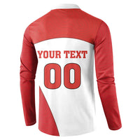Custom England Football Button Sweatshirt Lion Mascot Sporty Version