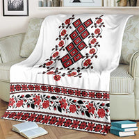 Ukraine Blanket Ukrainian Traditional Folk Patterns