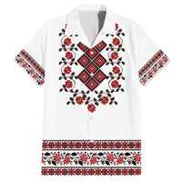 Ukraine Family Matching Off Shoulder Maxi Dress and Hawaiian Shirt Ukrainian Traditional Folk Patterns