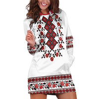 Ukraine Hoodie Dress Ukrainian Traditional Folk Patterns