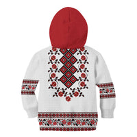 Ukraine Kid Hoodie Ukrainian Traditional Folk Patterns