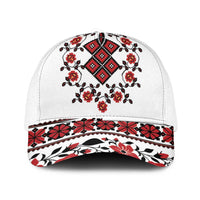 Ukraine Mesh Trucker Cap Ukrainian Traditional Folk Patterns - Wonder Print Shop