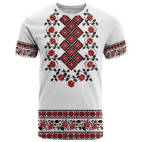 Ukraine T Shirt Ukrainian Traditional Folk Patterns