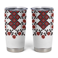 Ukraine Tumbler Cup Ukrainian Traditional Folk Patterns