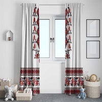 Ukraine Window Curtain Ukrainian Traditional Folk Patterns