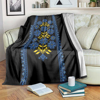 Ukraine Folk Patterns Blanket Sporty Style