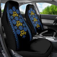 Ukraine Folk Patterns Car Seat Cover Sporty Style