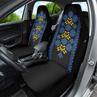 Ukraine Folk Patterns Car Seat Cover Sporty Style