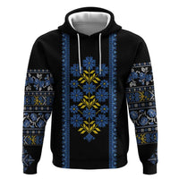 Ukraine Folk Patterns Hoodie Sporty Style