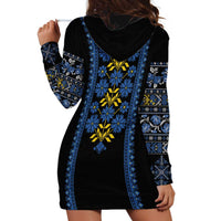 Ukraine Folk Patterns Hoodie Dress Sporty Style