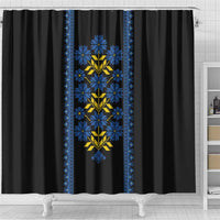 Ukraine Folk Patterns Shower Curtain Sporty Style