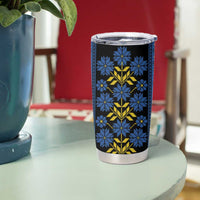 Ukraine Folk Patterns Tumbler Cup Sporty Style