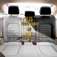 Custom Mexico Football Champion Back Car Seat Cover Aztec Pattern - Wonder Print Shop