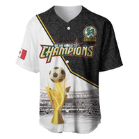 Custom Mexico Football Champion Baseball Jersey Aztec Pattern - Wonder Print Shop