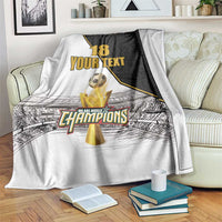Custom Mexico Football Champion Blanket Aztec Pattern - Wonder Print Shop