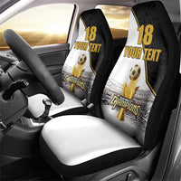Custom Mexico Football Champion Car Seat Cover Aztec Pattern - Wonder Print Shop